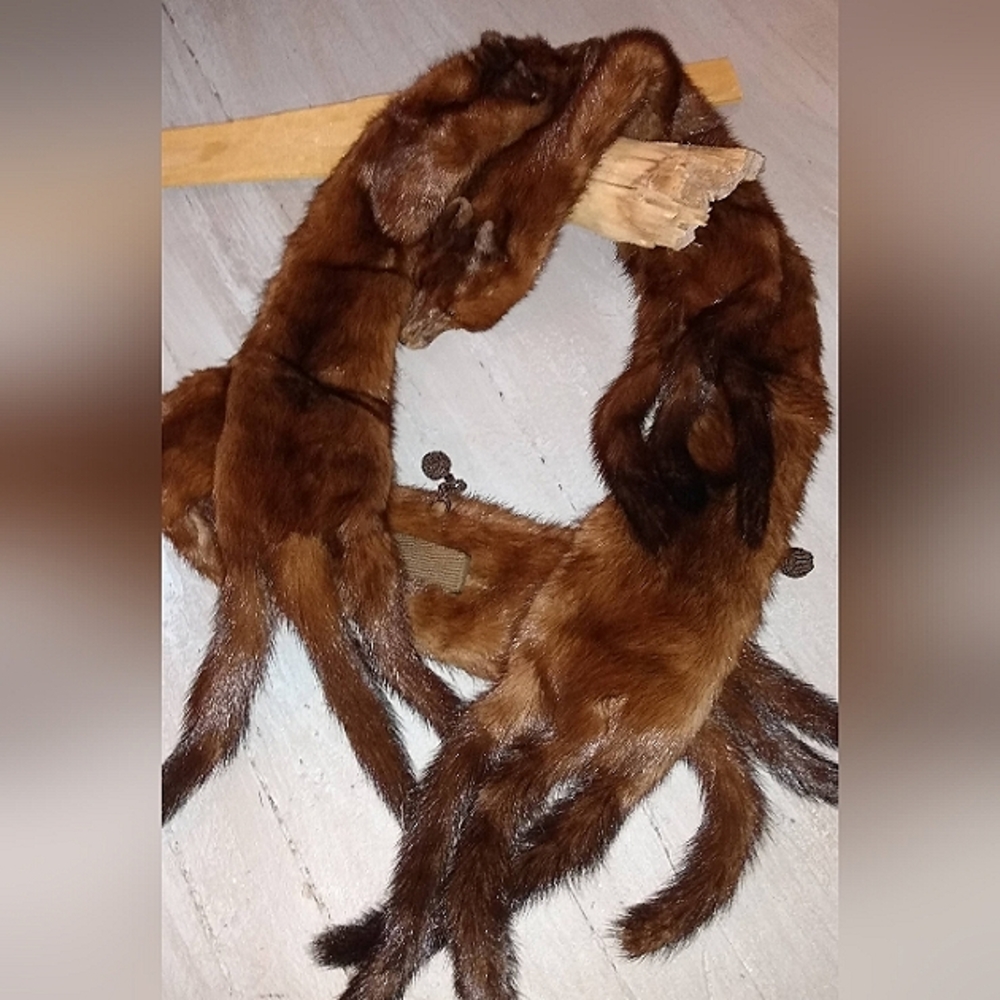 Mink fur